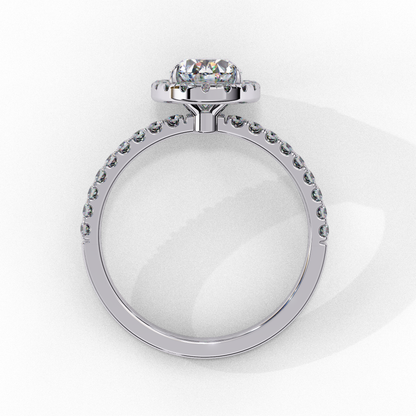 Ovaline 1.09 Carat Solitaire Ring