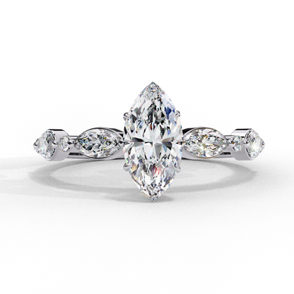 Melora Marquise 0.82 Carat Solitaire Ring