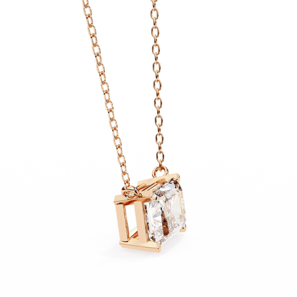 1.95 Carat Radiant Solitaire Pendant