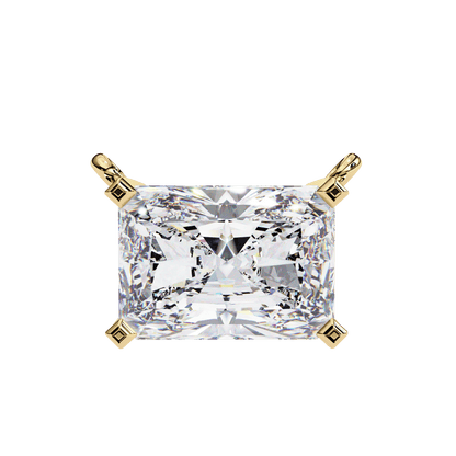 1.95 Carat Radiant Solitaire Pendant