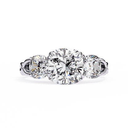 Intertwine 2.19 Carat Soliatire Engagement Ring