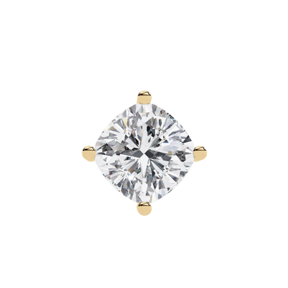 2.32 Carat Cushion Square Solitaire Pendant
