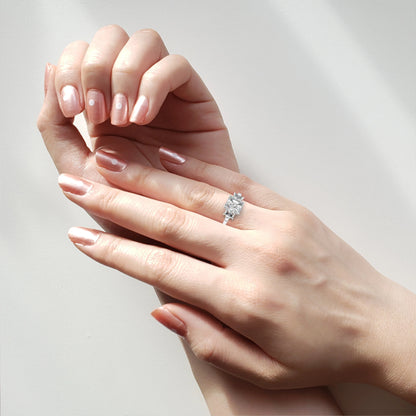 Titan Three Stone Engagement Ring