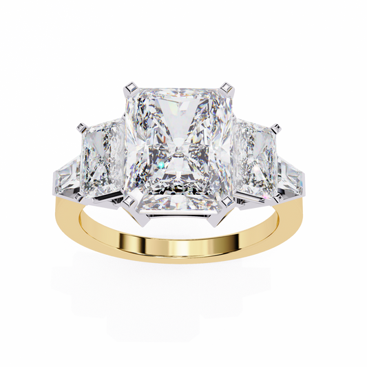 Titan Three Stone Engagement Ring