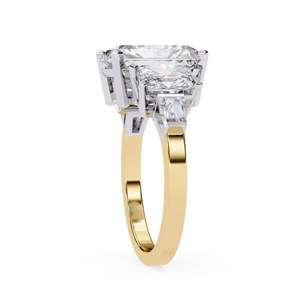 Titan Three Stone Engagement Ring