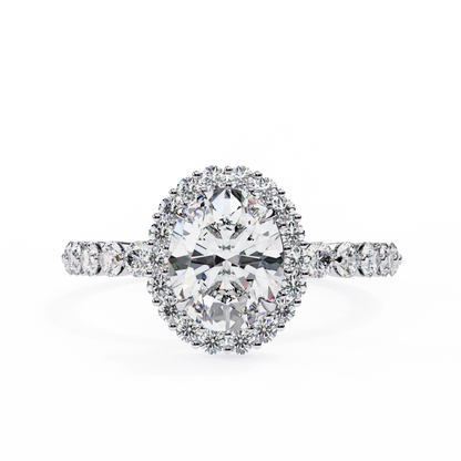 Lovelight 1.08 Carat Oval Solitaire Ring