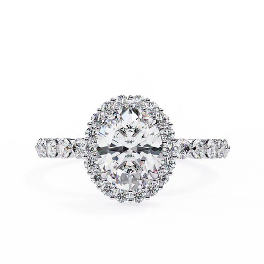 Lovelight 1.08 Carat Oval Solitaire Ring