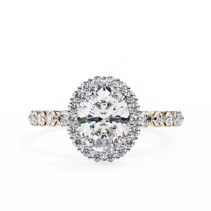 Lovelight 1.08 Carat Oval Solitaire Ring