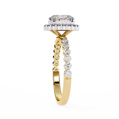 Lovelight 1.08 Carat Oval Solitaire Ring