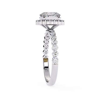 Lovelight 1.08 Carat Oval Solitaire Ring