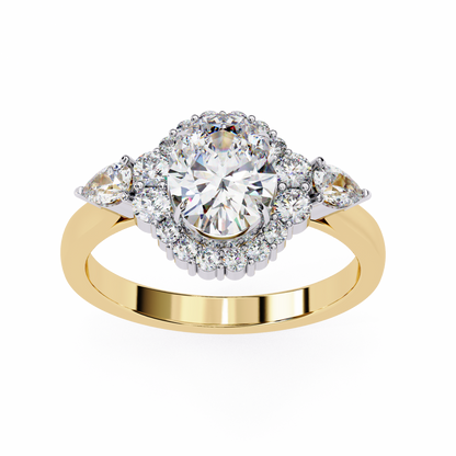 Oval 1.08 Carat Solitaire Ring