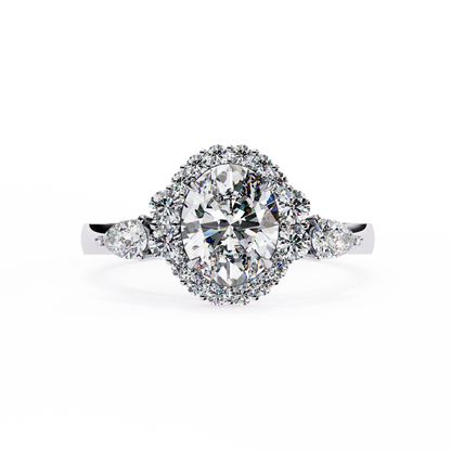 Oval 1.08 Carat Solitaire Ring