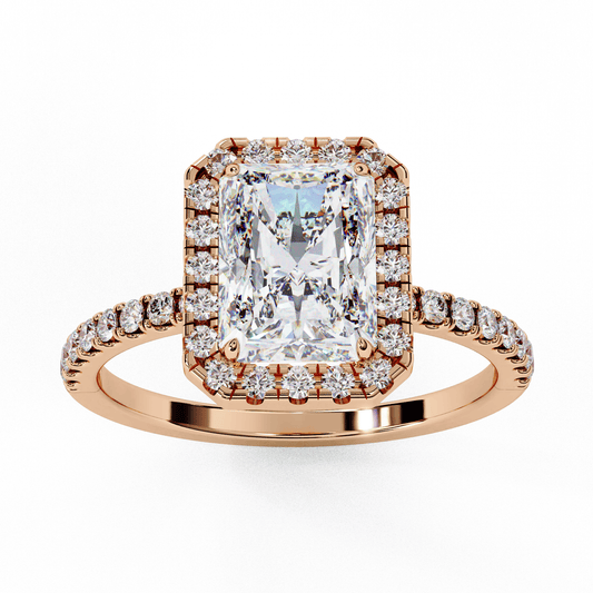 Radiant 2.19 Carat Solitaire Ring