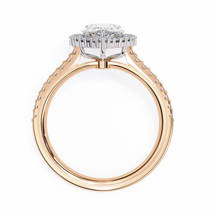 Luv Luxe 1.68 Carat Pear Solitaire Ring