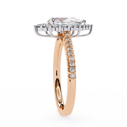 Luv Luxe 1.68 Carat Pear Solitaire Ring