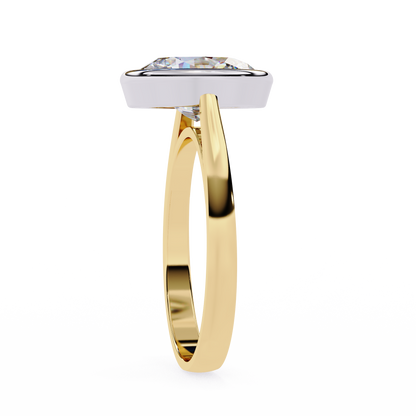 Bold Bezel 2.42 Carat Solitaire Ring