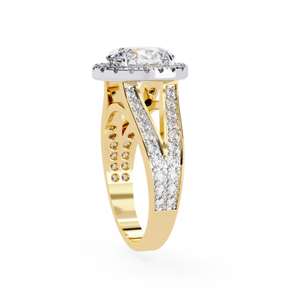 Bliss and Beauty Oval Engagement Ring