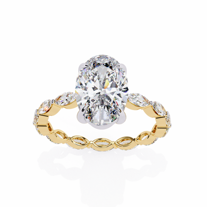 Opulance Oval 2.56 Carat Solitaire Ring