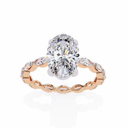 Opulance Oval 2.56 Carat Solitaire Ring