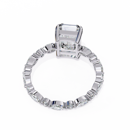 Majestic Radiance 2.8 Carat Solitaire Ring