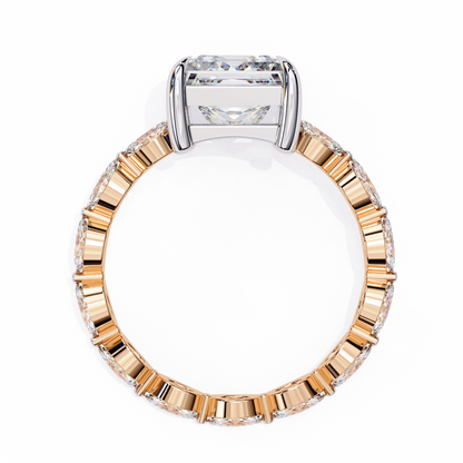 Grande Princess Cut 2.64 Carat Solitaire Ring