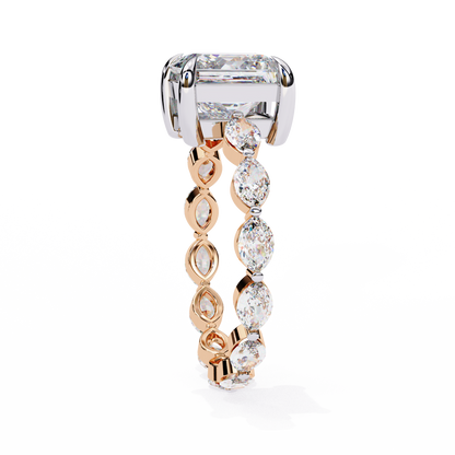 Grande Princess Cut 2.64 Carat Solitaire Ring