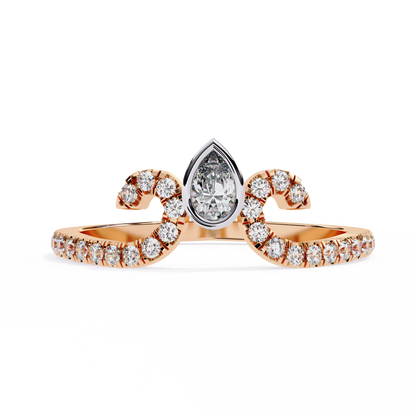 Nova Drop Diamond Ring