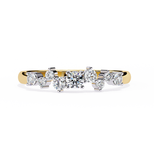 Dancing Diamonds Ring