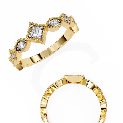 One for Love Diamond Band Ring