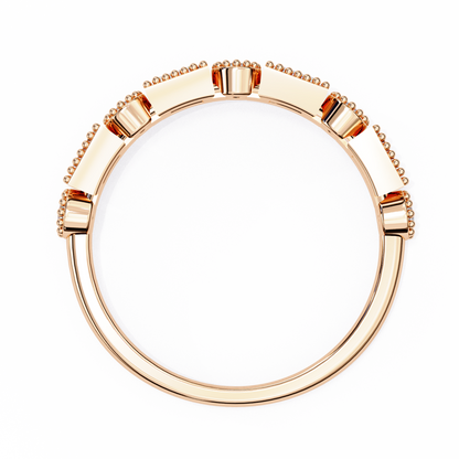 Diamond Flash Band Ring