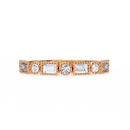 Diamond Flash Band Ring