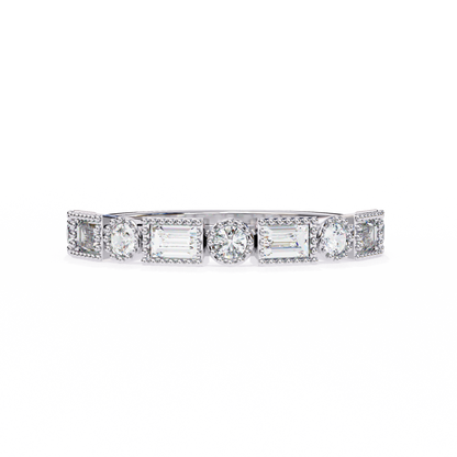 Diamond Flash Band Ring