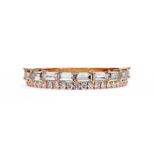 Stackable Diamond Band Ring