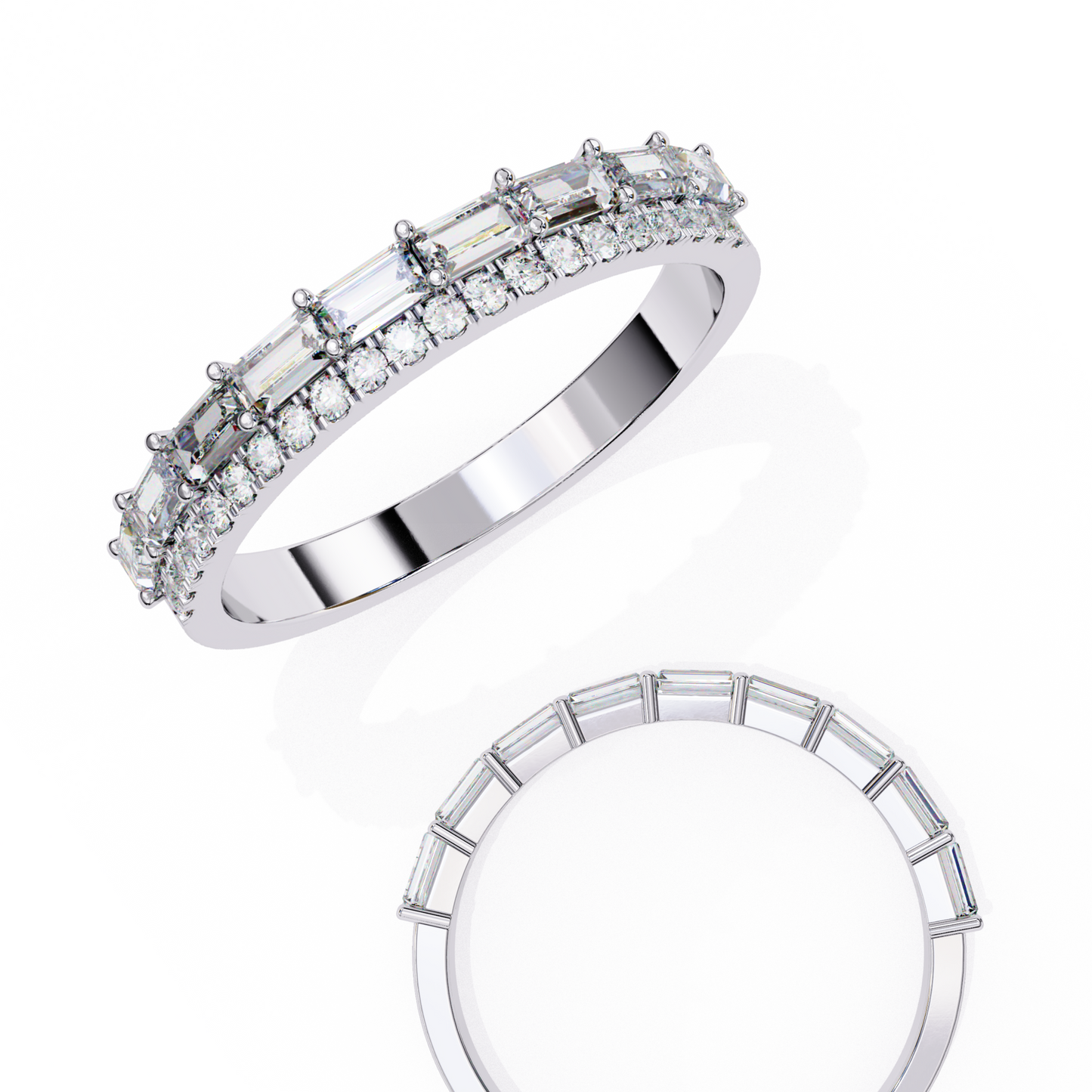 Stackable Diamond Band Ring