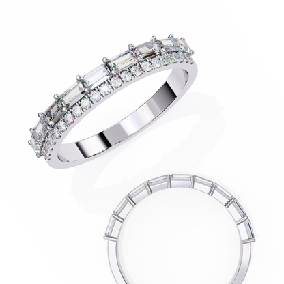 Stackable Diamond Band Ring