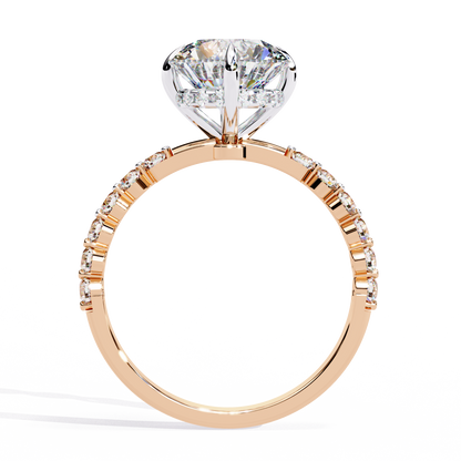 1.92 Carat Sparkling Round Solitaire Engagement Ring
