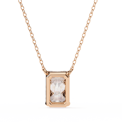 1.03 Emerald Solitaire Pendant