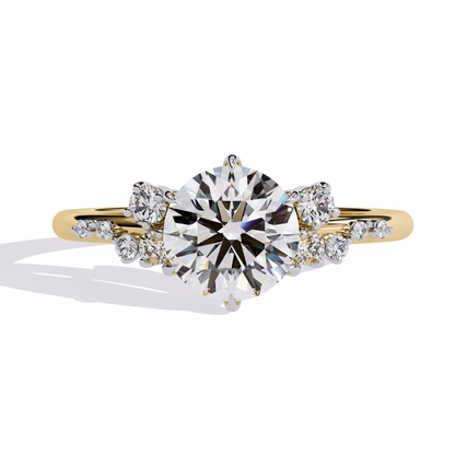 Glintz Round 1.18 Carat Solitaire Ring