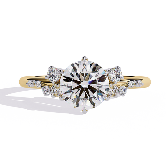 Glintz Round 1.18 Carat Solitaire Ring