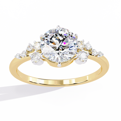 Glintz Round 1.18 Carat Solitaire Ring