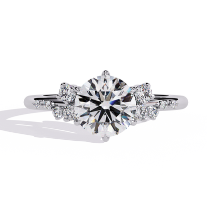 Glintz Round 1.18 Carat Solitaire Ring