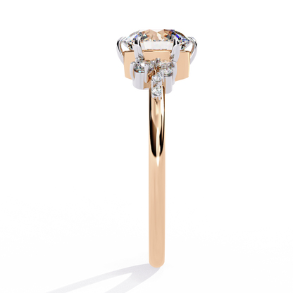 Glintz Round 1.18 Carat Solitaire Ring