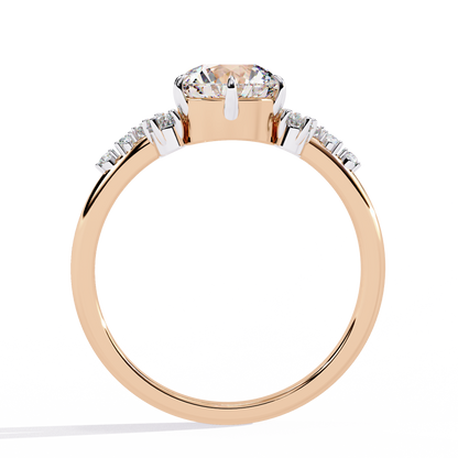 Glintz Round 1.18 Carat Solitaire Ring