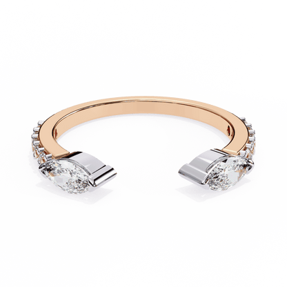 Marquise Mates Diamond Ring