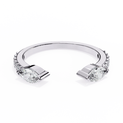 Marquise Mates Diamond Ring