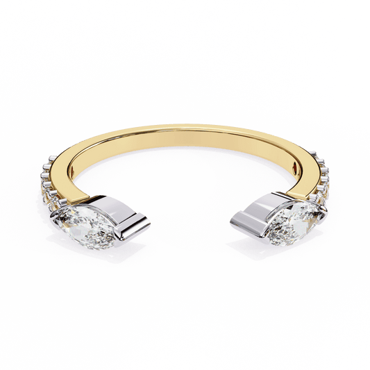 Marquise Mates Diamond Ring