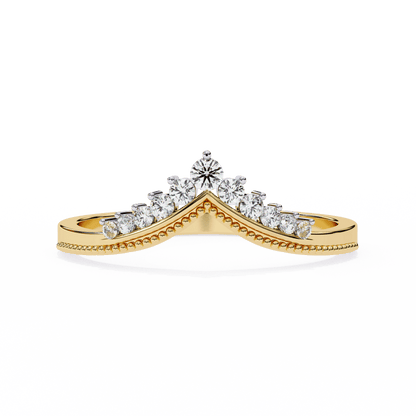 Crown Stars Diamond Band