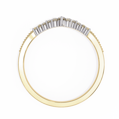 Crown Stars Diamond Band