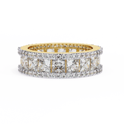Band of Honor Princess Diamonds Ring