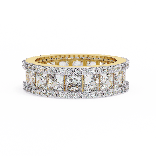 Band of Honor Princess Diamonds Ring